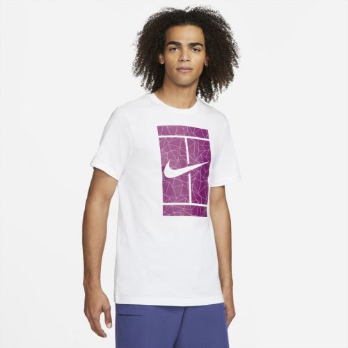 Camiseta Nike Court Logo Branca