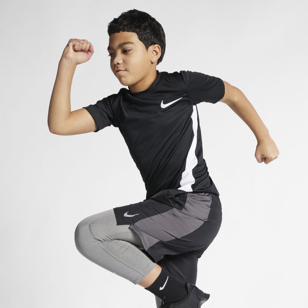 Camiseta Nike DRI FIT TROPHY Infantil Preto