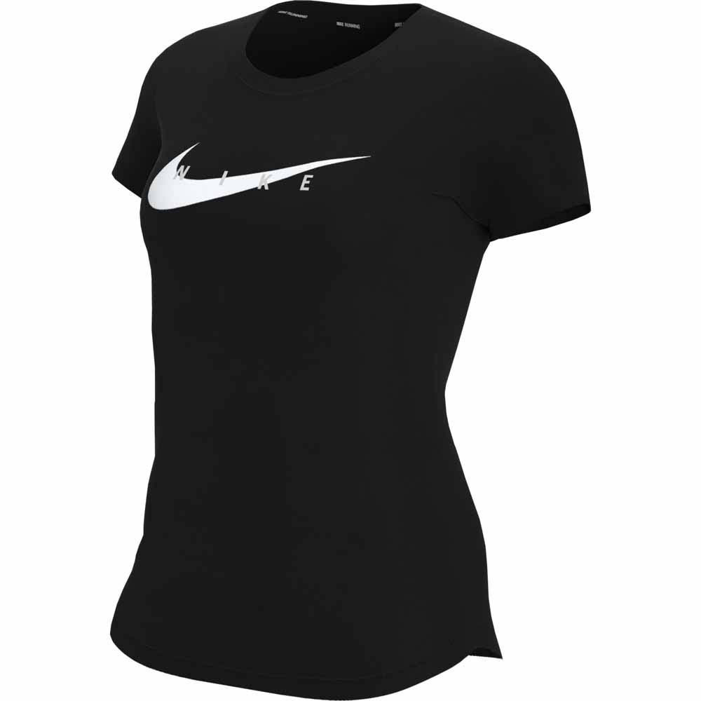Camiseta Nike Swoosh RUN Preta Feminina