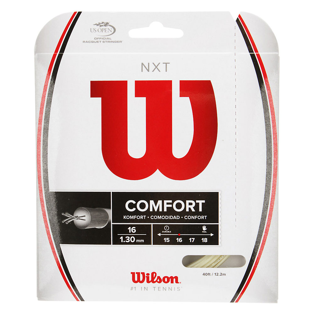 Corda de Tenis Wilson NXT Comfort 1.30MM SET Individual