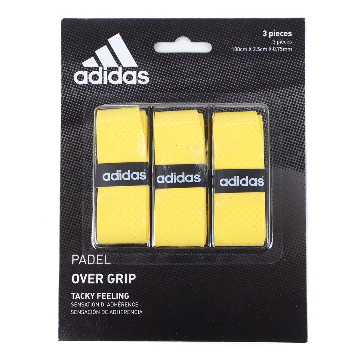 Overgrip Adidas com 3 Amarelo