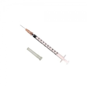 Seringa Insulina 1ml C/Ag 13X4,5 Slip C/100 Medix