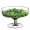 Taça De Vidro Decorativa Asthuria 15x24cm Ref:30580 - Vitazza