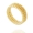 anel aparador aliança zircônias semijoia dourado