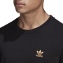 Camiseta Adidas Essentials Black/Orabru