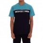 Camiseta DC Shoes Grid Block Azul/Preta