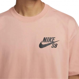 Camiseta Nike SB Mini Logo Salmão