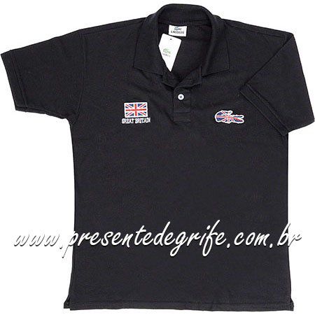 CAMISA LACOSTE POLO FLAGS **OUTLET**
