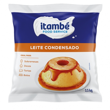 LEITE CONDENSADO BAG 2,5KG ITAMBÉ 