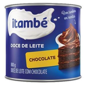 DOCE DE LEITE CHOCOLATE LATA 800G ITAMBÉ