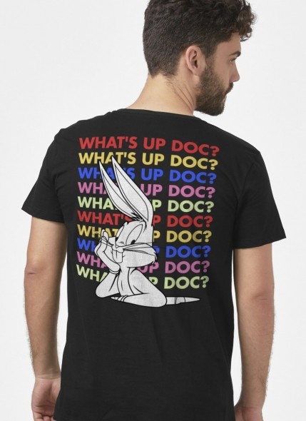 Camiseta Looney Tunes Pernalonga What's UP Doc Colors