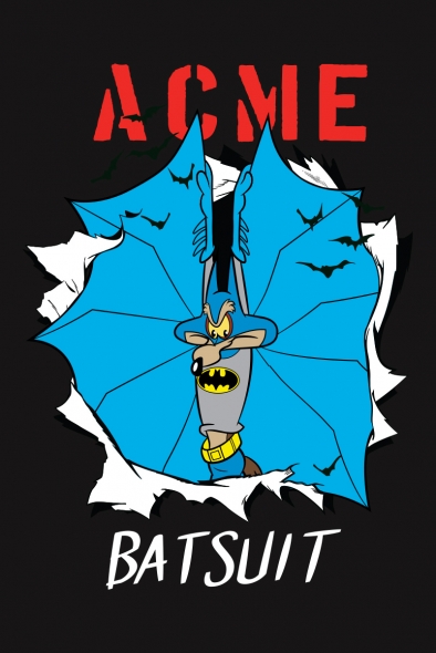 Camiseta Looney Tunes x Coyote Batman
