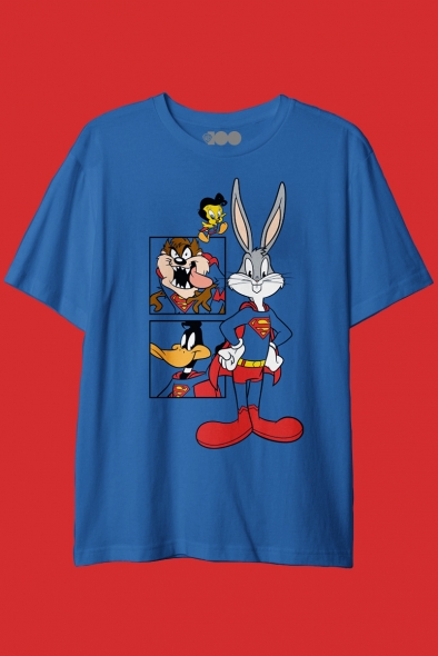 Camiseta Looney Tunes x Superman