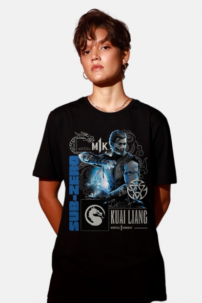 Camiseta Mortal Kombat Sub-Zero Kuai Liang