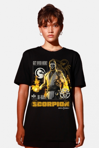 Camiseta Mortal Kombat Scorpion
