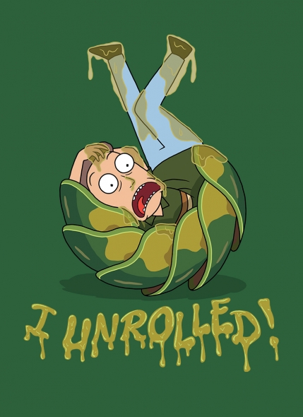Camiseta Rick And Morty Eu Desenrolei S06E03