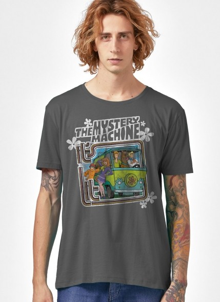 Camiseta Scooby! Máquina de Mistério Vintage