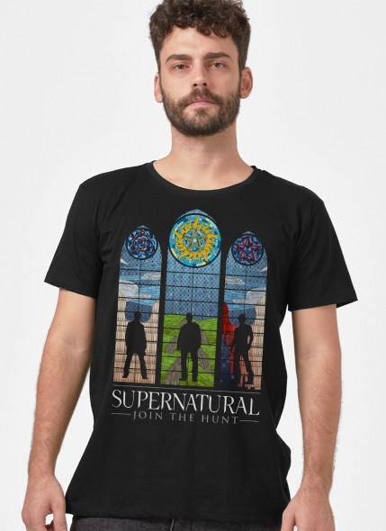 Camiseta Supernatural Vidrais