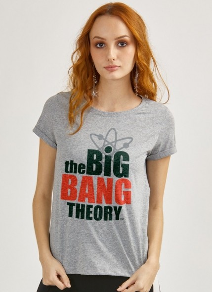 Camiseta The Big Bang Theory Logo