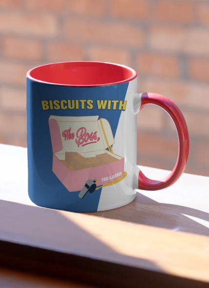 Caneca Ted Lasso Biscuits