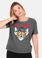 Camiseta Box Tom e Jerry Faces