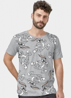 Camiseta Looney Tunes Pernalonga Fullprint