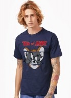 Camiseta Tom e Jerry Faces