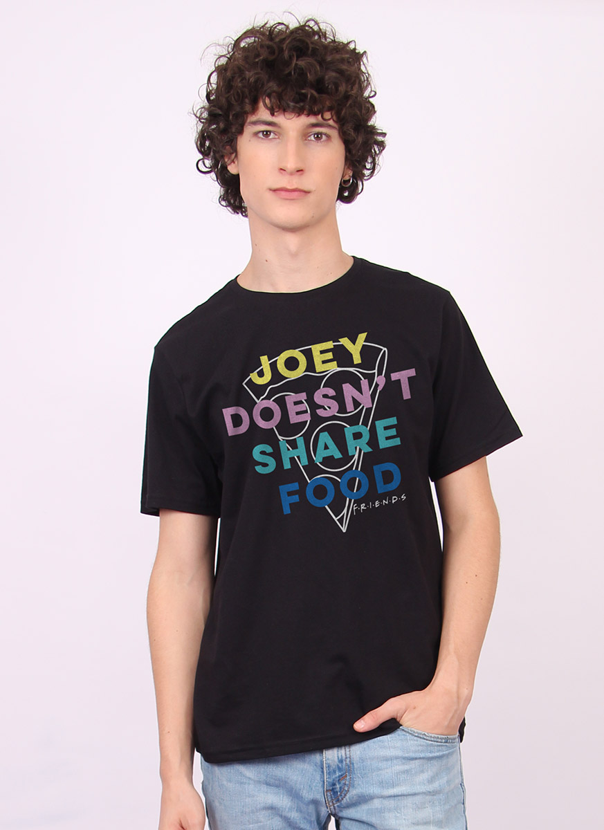 Camiseta Friends Joey Não Compartilha Comida