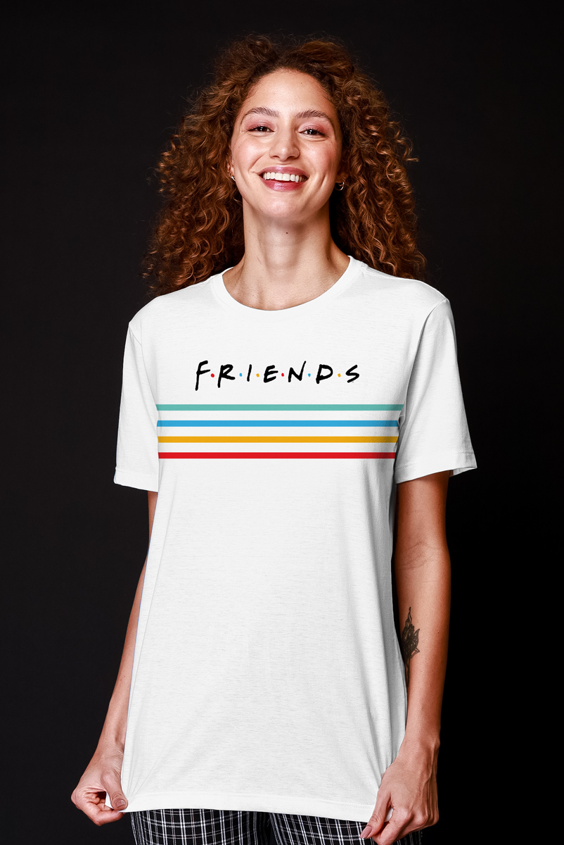 Camiseta Friends Listras