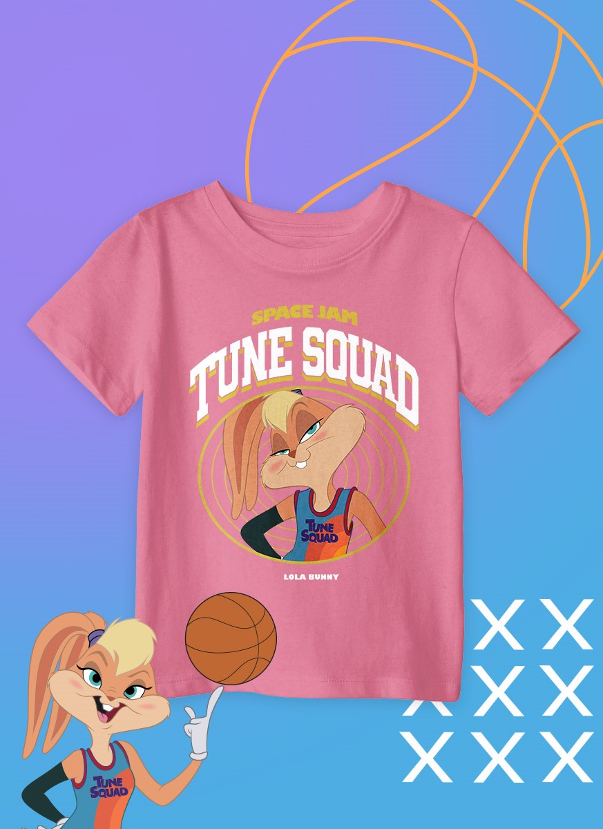 Camiseta Infantil Space Jam Lola Bunny