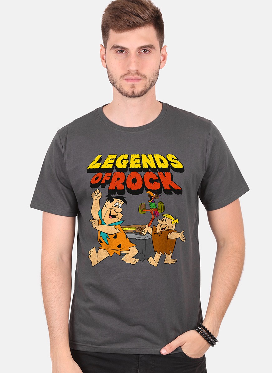 Camiseta Os Flintstones Legends Of Rock