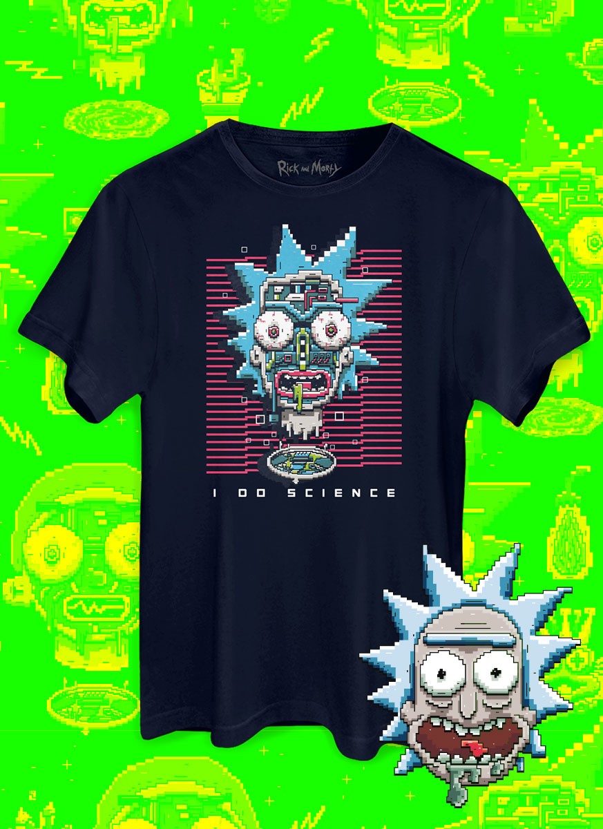 Camiseta Rick And Morty I Do Science