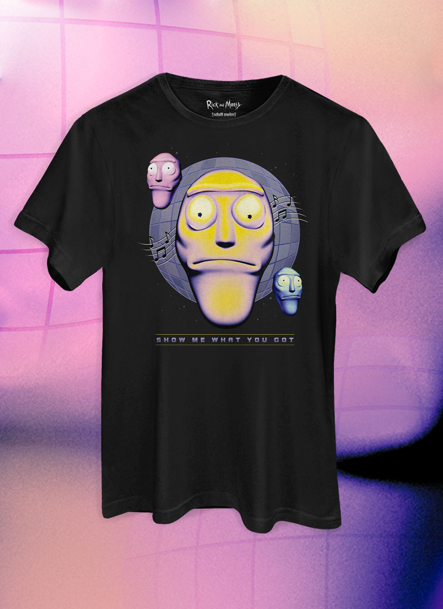 Camiseta Rick And Morty Mostre o que Você Tem  S02E05