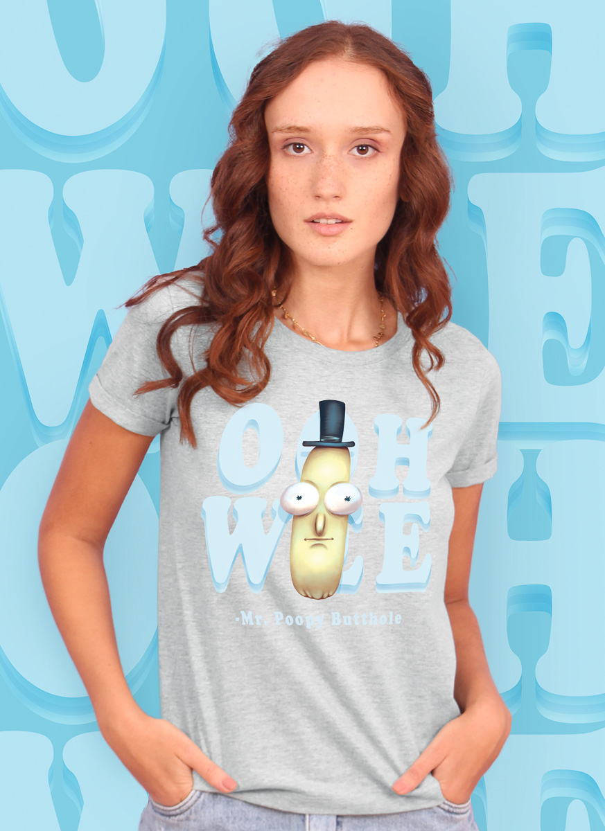 Camiseta Rick And Morty Mr. Poopy Butthole