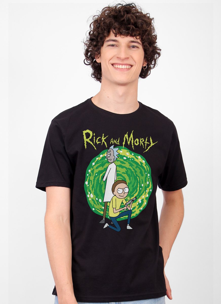 Camiseta Rick and Morty Portal