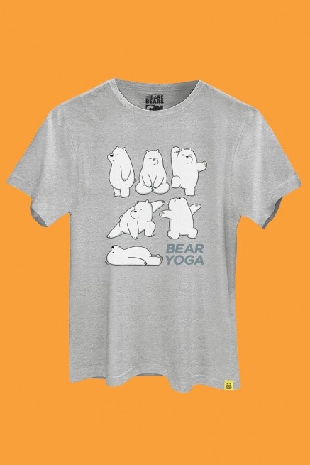 Camiseta Ursos Sem Curso Yoga