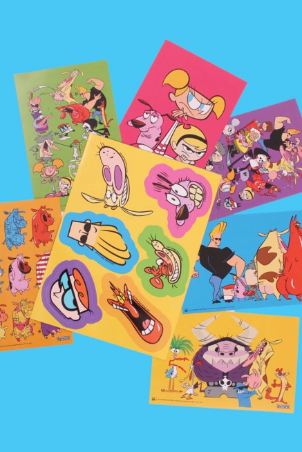 Kit Cartoon Network Clássicos Cartoon Cards + Adesivos
