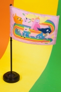 Bandeira de Mesa Hora de Aventura Lady Íris Rainbow
