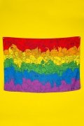 Bandeira de Parede Hora de Aventura Rainbow