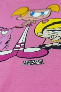Camiseta Cartoons Rosados