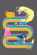 Camiseta Hora de Aventura Lady Íris Rainbow