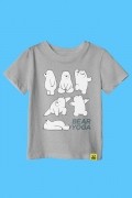 Camiseta Infantil Ursos Sem Curso Yoga