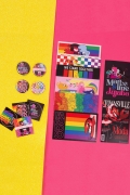 Kit Cartoon Network Pride Parade Buttons + Adesivos + Cards