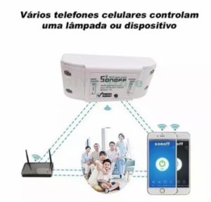 Sonoff Interruptor Wifi Automação Residencial Via Celular 70.064