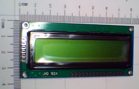 Display LCD 16 x 2 sem Backlight e Letra Preta DISPLAY12