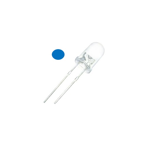 LED  5mm Azul Pisca Transparente 23.024.2