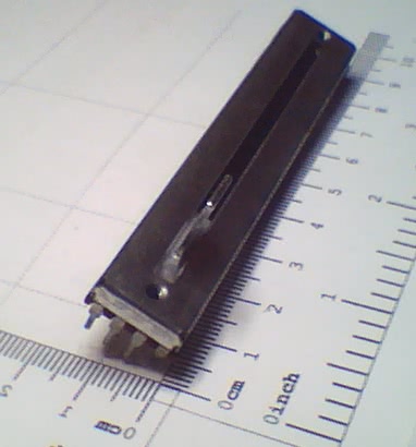 Potenciometro Deslizante P10KAx2 60mm Super Slide 91.12.028