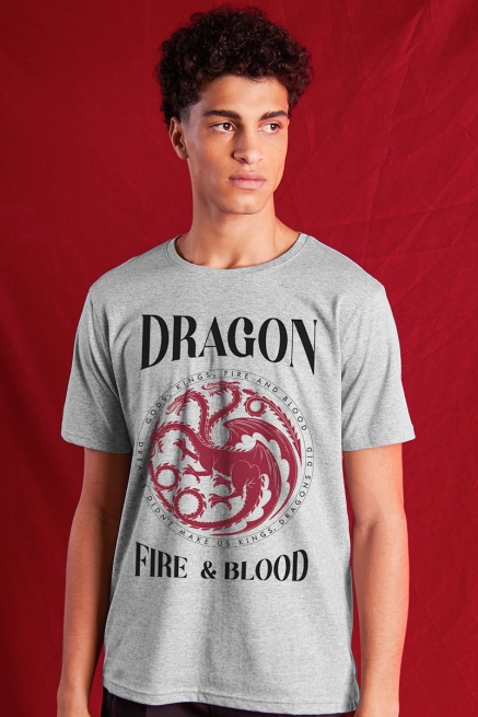 Camiseta House Of The Dragon Dreams Don't Make Kings