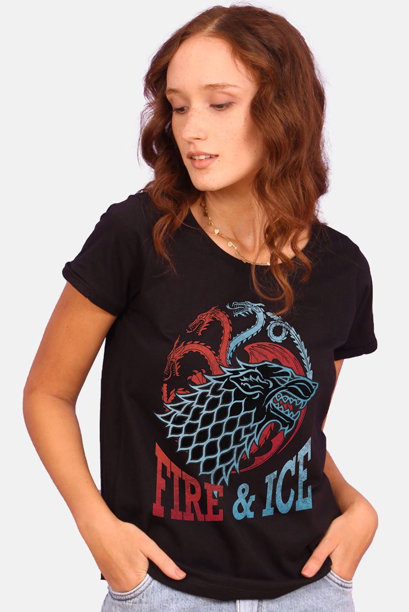Camiseta Game of Thrones Fire & Ice