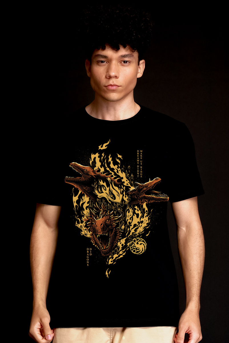 Camiseta House Of The Dragon Fire